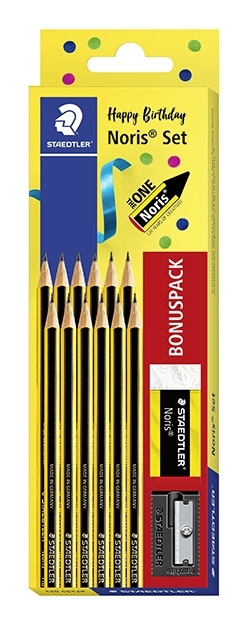 Staedtler Blyant Noris HB Bonuspack 4 Blister (14)